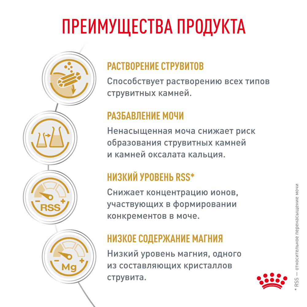 Royal Canin Urinary S/O Сухой корм для кошек при заболеваниях дистального отдела мочевыделительной системы, 350 гр. 4