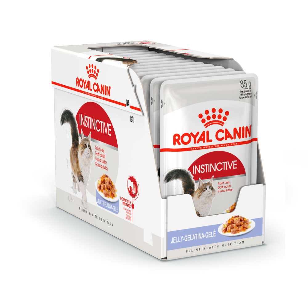Royal Canin Instinctive Влажный корм (пауч) для кошек в возрасте от 1 года до 7 лет, мелкие кусочки в желе, 85 гр. 6