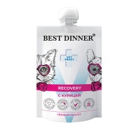 Best Dinner Vet Profi Recovery влажный диетический легкоусвояемый консервированный корм Нежный паштет 85 г