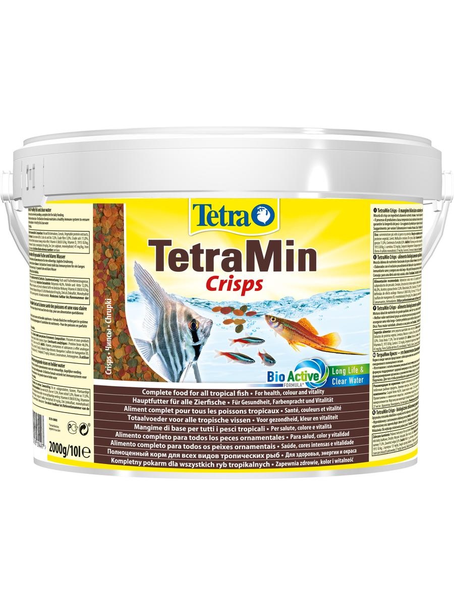 Корм для декоративных рыб TETRA TetraMinPro Crisps, чипсы (10 л)