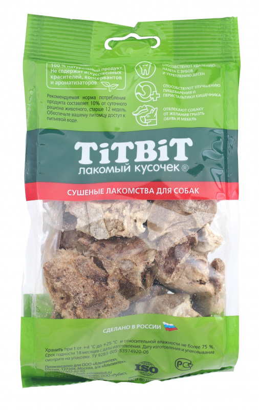 Лакомство TIT BIT для собак легкое баранье 30 гр 1