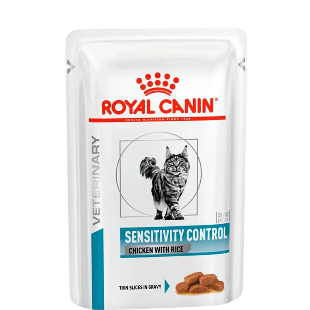 Royal Canin Sensitivity Control Feline Влажный корм (пауч) для кошек, цыпленок и рис, 85 гр. 2