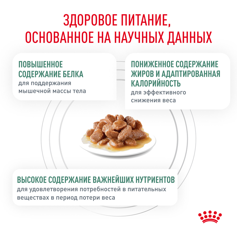 Royal Canin Satiety weight management Влажный корм (пауч) для кошек для поддержания или снижения веса, 85 гр. 5