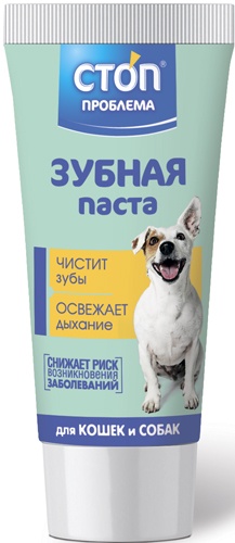 Паста для собак ЭКОПРОМ Стоп проблема зубная