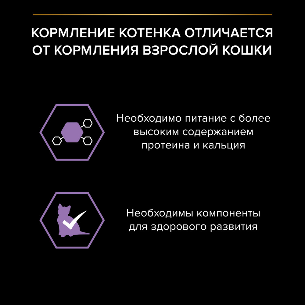 PRO PLAN® HEALTHY START Влажный корм (пауч) для котят, беременных и кормящих кошек, кусочки с лососем в соусе, 85 гр. 2