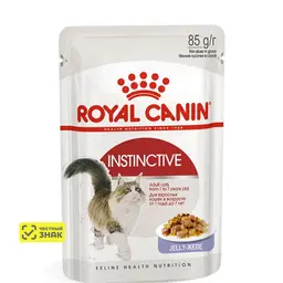 Royal Canin Instinctive Влажный корм (пауч) для кошек в возрасте от 1 года до 7 лет, мелкие кусочки в желе, 85 гр. 7
