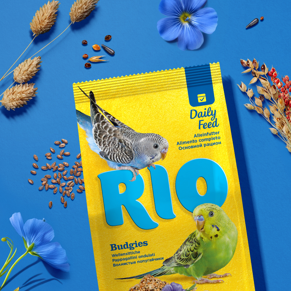 RIO Корм для волнистых попугаев 500г 2
