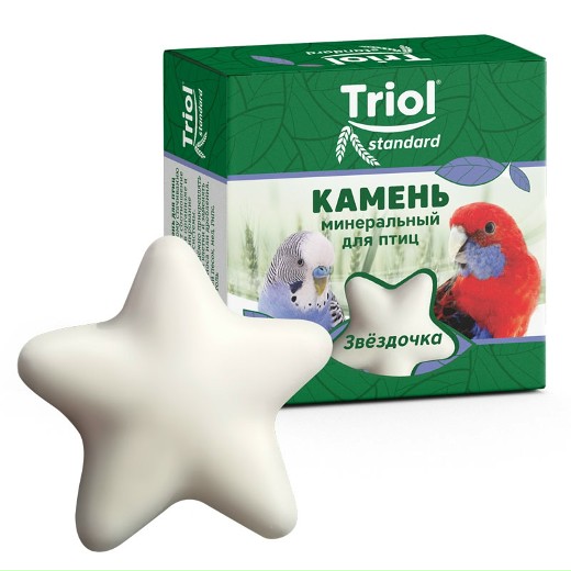 TRIOL минеральный камень для птиц Звездочка