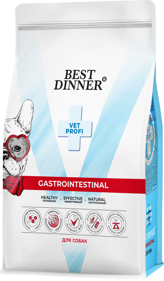 Best Dinner Vet Profi Gastrointestinal сухой корм для собак при проблемах пищеварения - 2 кг 2