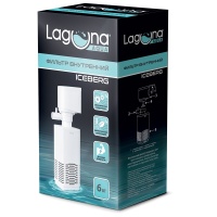 Laguna Фильтр JY500F внутренний 6Вт 500л/ч до 180л 80*50*180мм ICEBERG