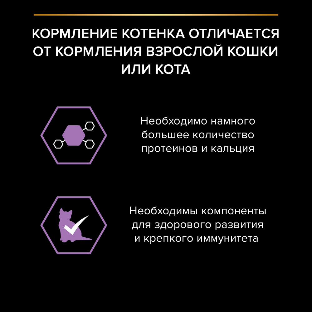 PRO PLAN® HEALTHY START Влажный корм (пауч) для котят, с говядиной в соусе, 85 гр. 3