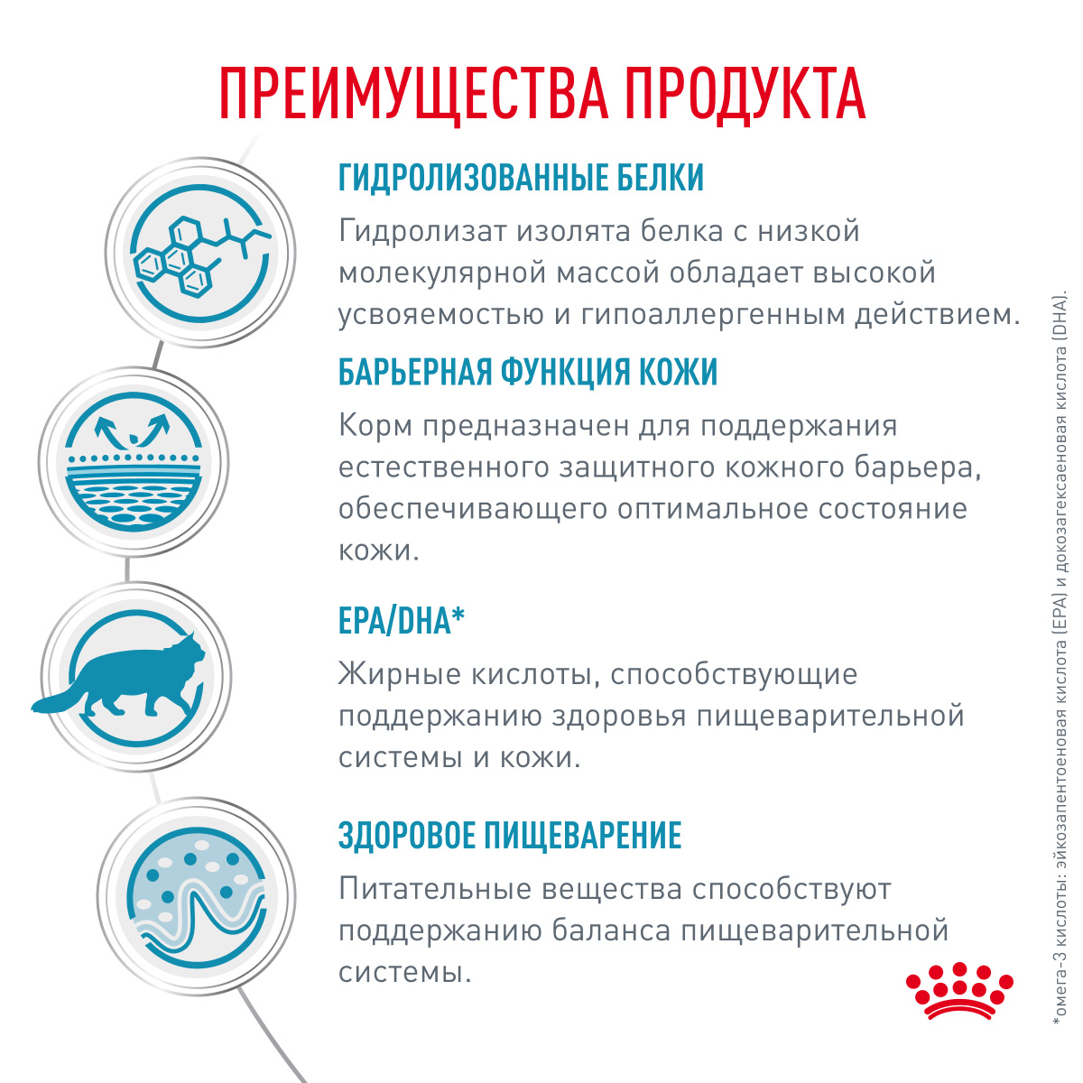 Royal Canin Hypoallergenic Сухой корм для кошек с пищевой аллергией, 350 гр. 7
