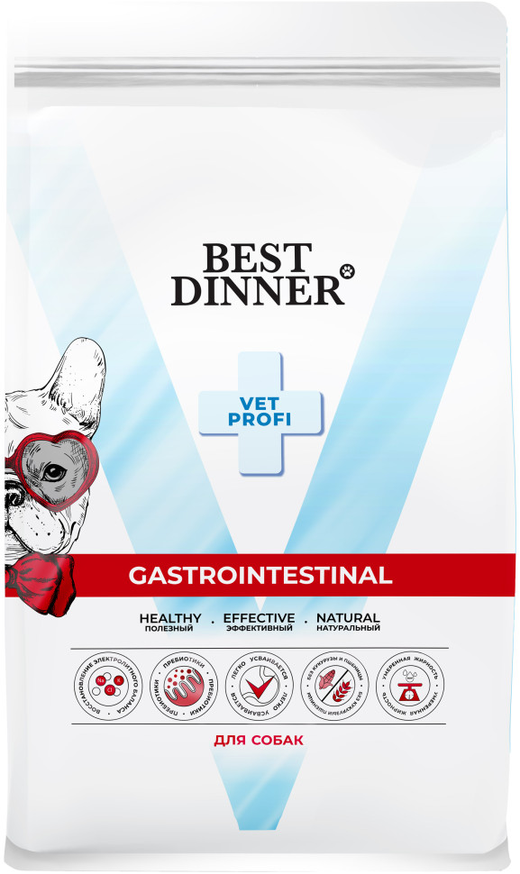 Best Dinner Vet Profi Gastrointestinal сухой корм для собак при проблемах пищеварения - 2 кг 3