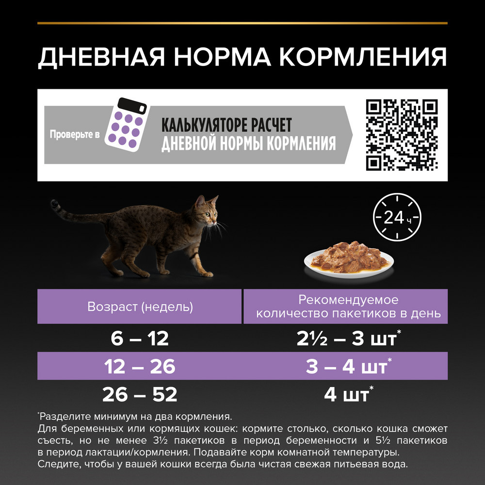 PRO PLAN® Healthy Start Влажный корм (пауч) для котят, с индейкой в соусе, 85 гр. 7