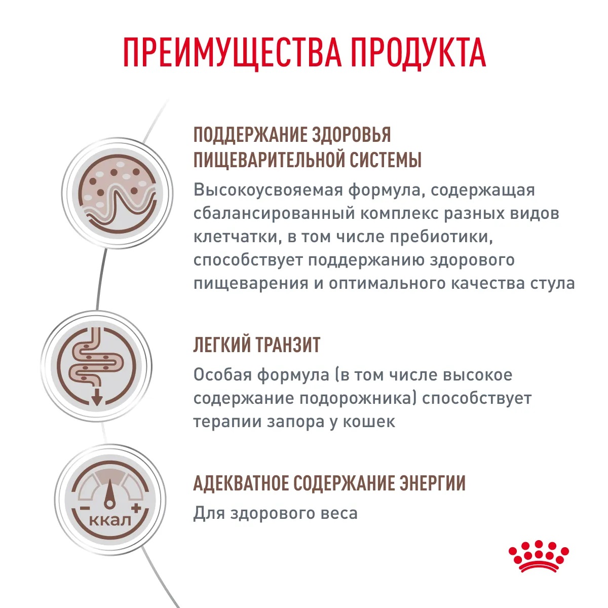 Сухой корм ROYAL CANIN GASTROINTESTINAL FIBRE RESPONSE для взрослых кошек при нарушениях пищеварения, запорах с повышенным содержанием клетчатки 4