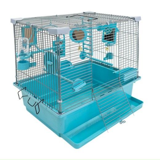 Клетка для птиц Редпл ТУТТИ-1 разборная, шаг прута до 11 мм, 42 x 30 x 38 см