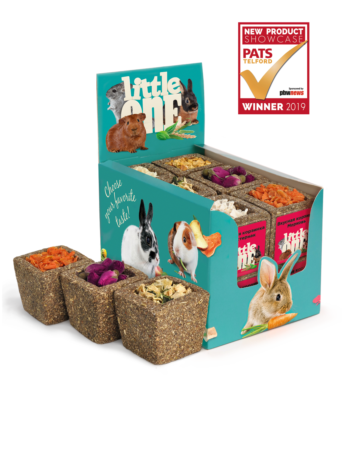 Little One Корзинка из луговых трав с наполнением, ассорти, 65 г 3
