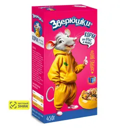 Корм для крыс и мышей ЗООМИР Зверюшки 4