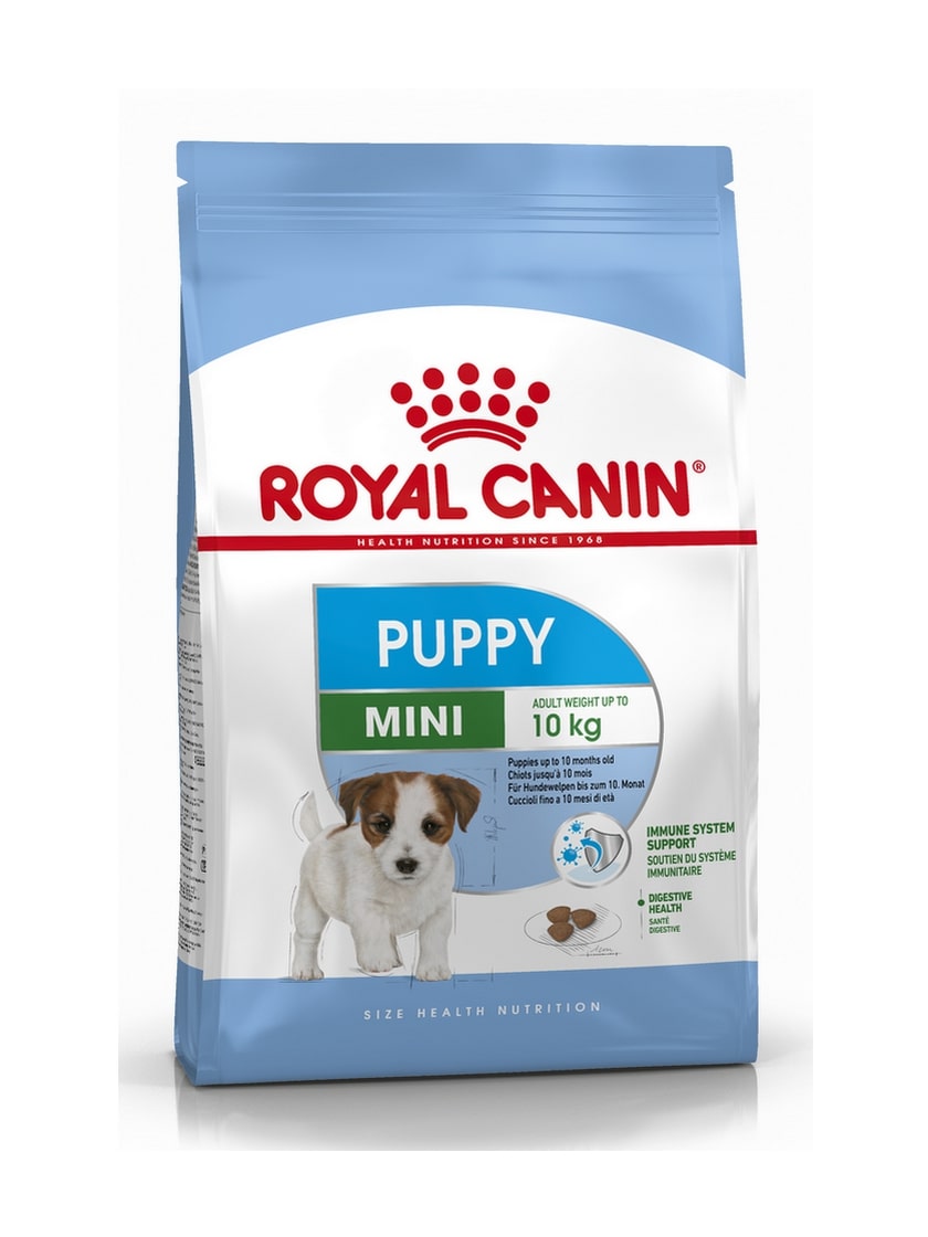 Сухой корм ROYAL CANIN MINI PUPPY для щенков мелких пород в возрасте до 10 месяцев (0,8 кг)