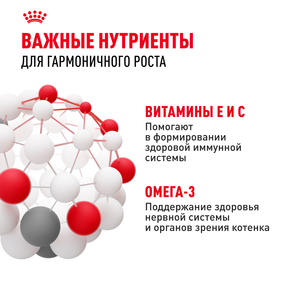Royal Canin Kitten Влажный корм (пауч) для котят от 4 до 12 месяцев, кусочки в соусе, 85 гр. 5