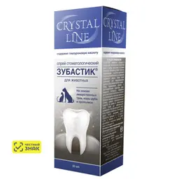Apicenna CRYSTAL LINE Зубастик Спрей стоматологический для животных, 30 мл 2