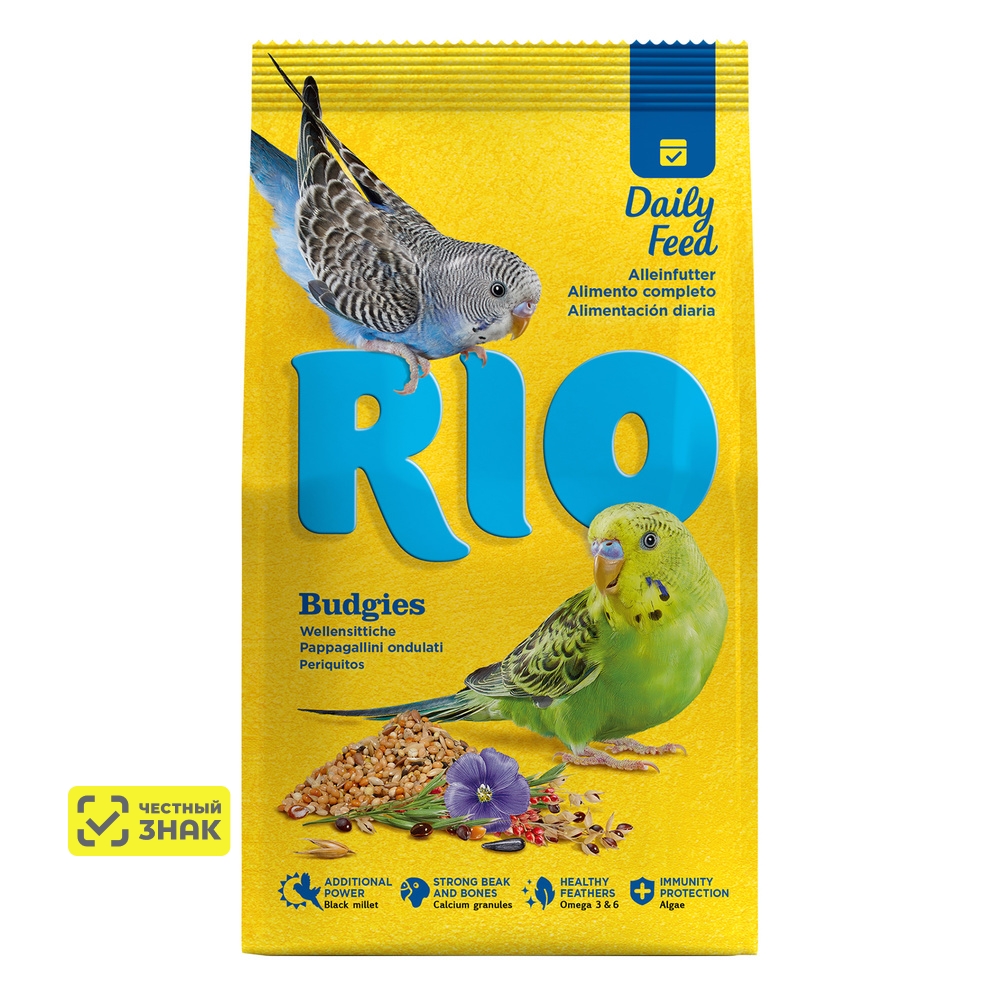 RIO Корм для волнистых попугаев 500г
