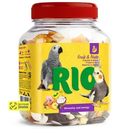 RIO Лакомство для птиц Фруктово-ореховая смесь 160 г 2