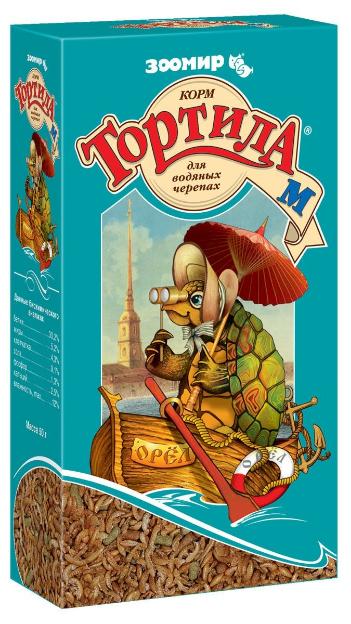 Корм для водяных черепах Зоомир Тортила-М, 50 г 3