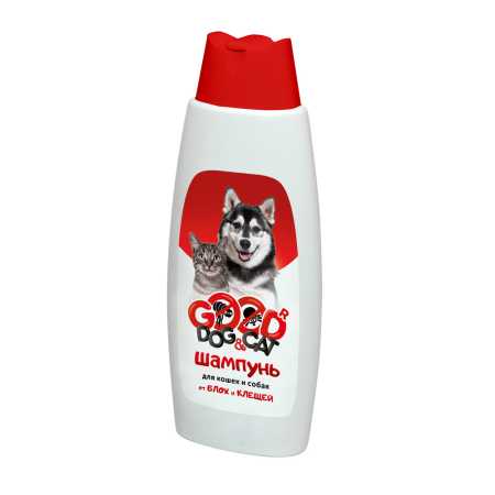Шампунь для кошек и собак антипаразитарный Good Cat Dog