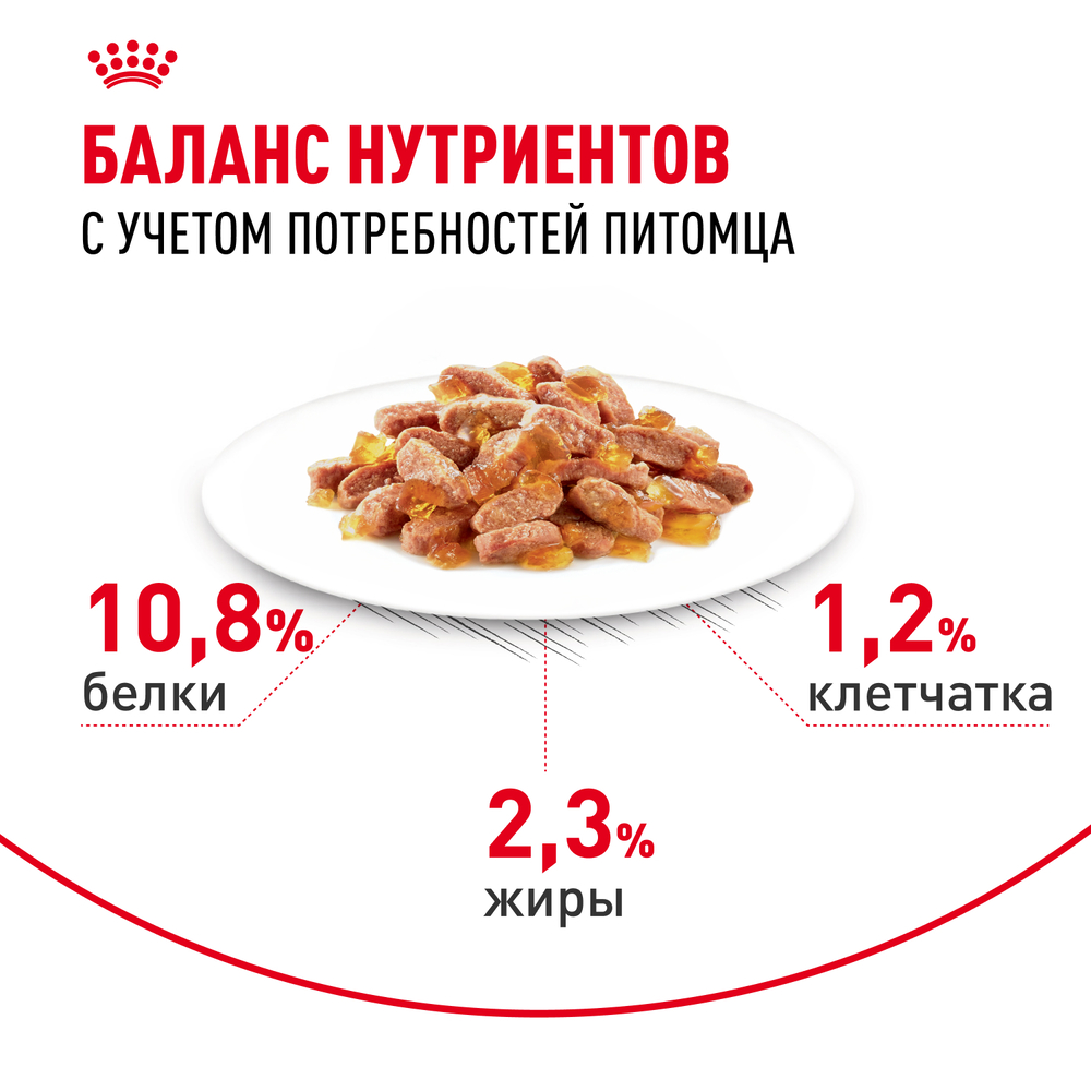 Royal Canin Light Weight Care Влажный корм (пауч) для взрослых кошек, в желе, 85 гр. 5