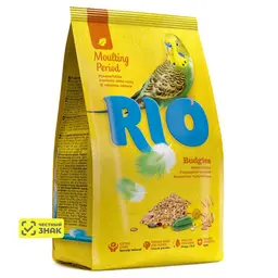 RIO Корм для волнистых попугайчиков в период линьки, 500 г 2