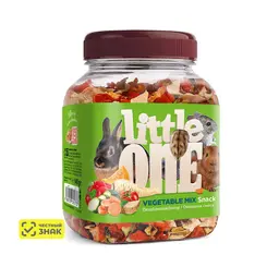 Little One Лакомство Овощная смесь (140 гр.) для всех видов грызунов 3