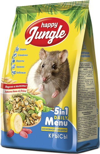HAPPY JUNGLE для декоративных крыс