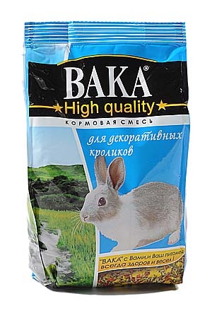 Корм для декоративных кроликов VAKA High Quality, 500 г