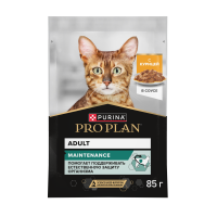 PRO PLAN® MAINTENANCE Влажный корм (пауч) для взрослых кошек, с курицей в соусе, 85 гр.