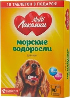 Лакомство MULTIЛАКОМКИ Морские Водоросли для взрослых собак витаминное (100 шт)