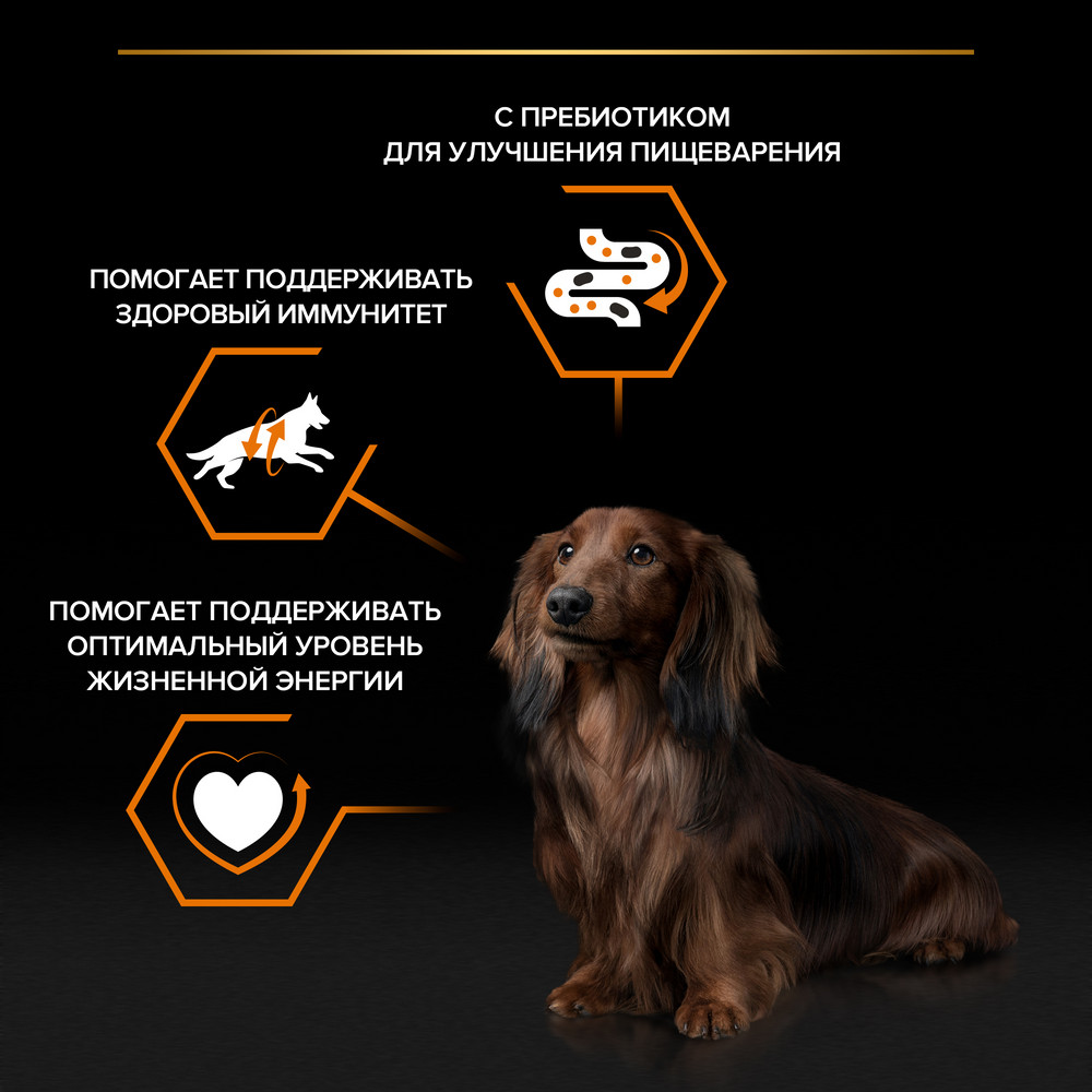 PRO PLAN® Влажный корм (пауч) для взрослых собак мелких и карликовых пород, с уткой в соусе, 85 гр. 6