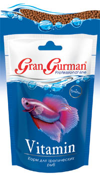 Корм д/тропических рыб "Gran Gurman" Vitamin 30г 1
