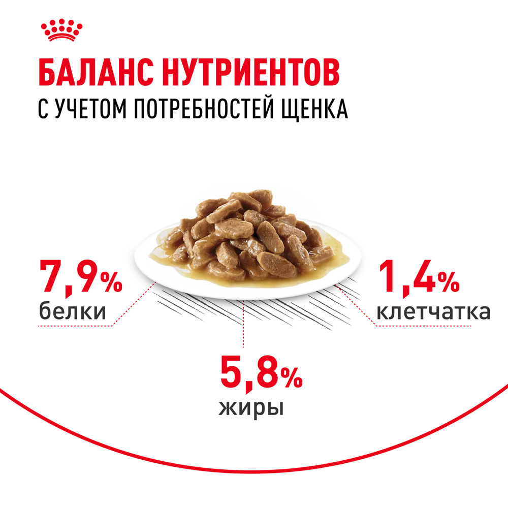 Royal Canin Mini Puppy Влажный корм (пауч) для щенков мелких пород, 85 гр. 4