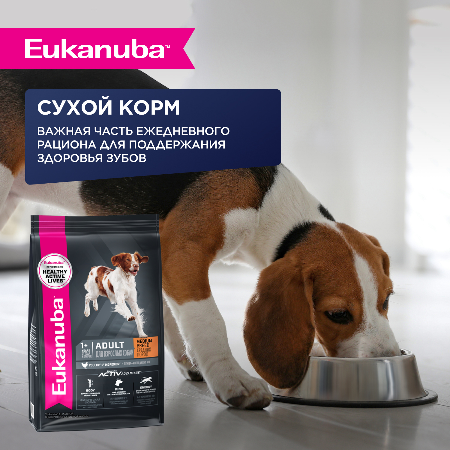 Eukanuba Adult all breed Влажный корм (пауч) для взрослых собак всех пород, с ягненком в соусе, 100 гр. 6