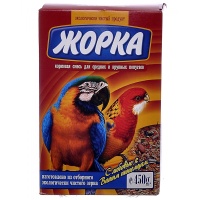 Корм Жорка для крупных и средних попугаев 450г