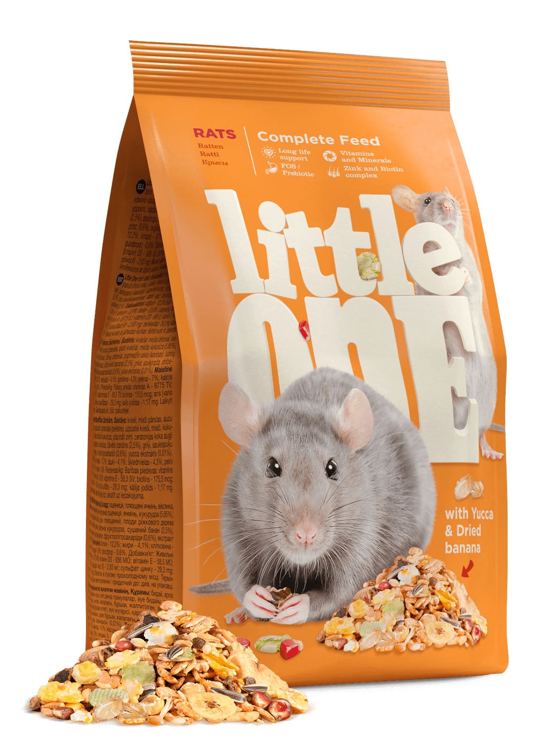 Little One Корм для крыс, 400 гр.