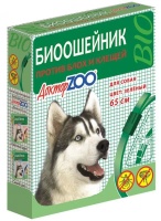 Ошейник Доктор Зоо БИО д/с 65 см, 1шт (6 шт.упак.), Зол.рыбка (Зеленый)