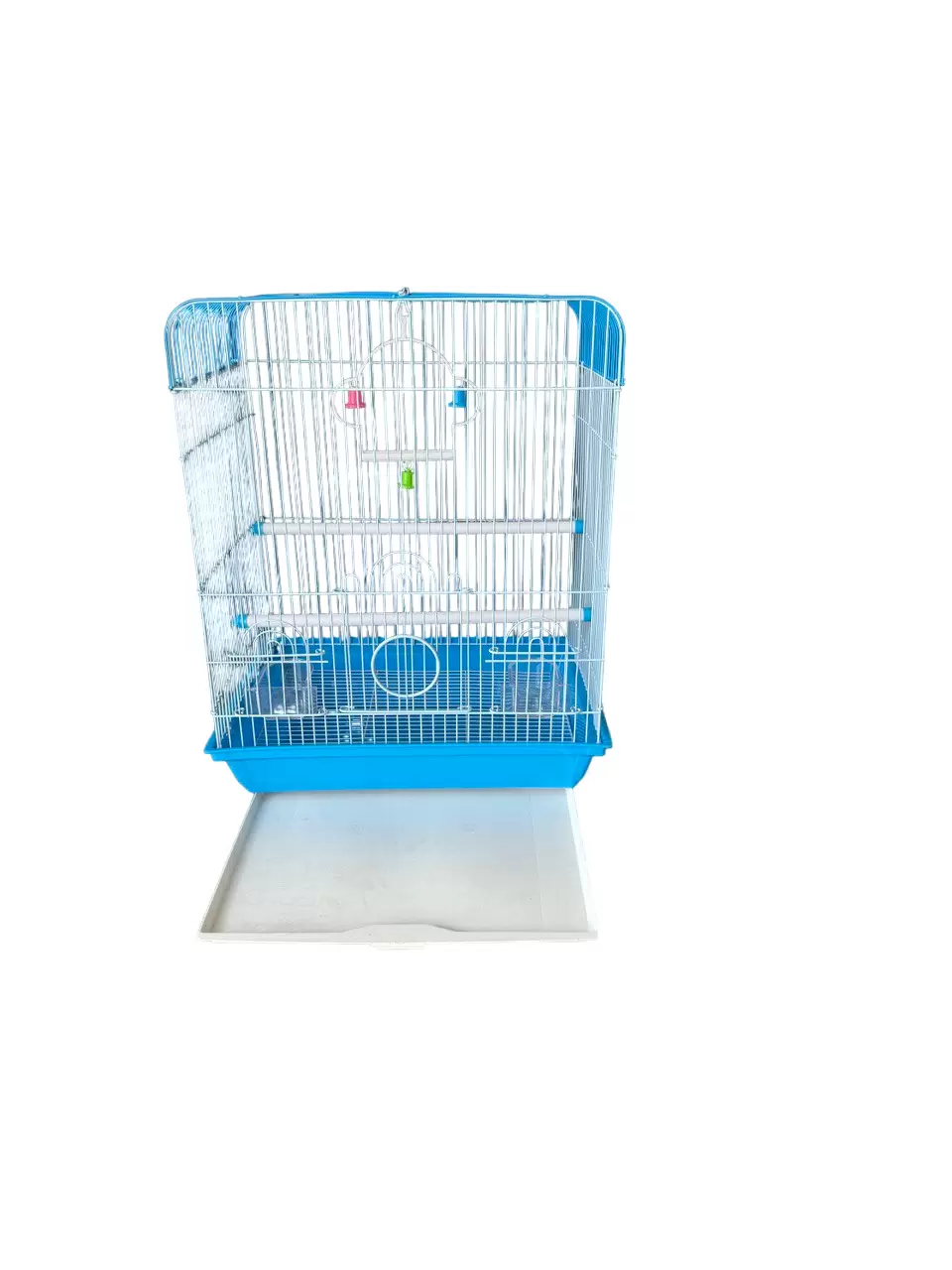 Клетка для птиц 37 x 28 x 46 см чистый котик