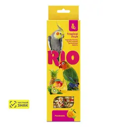 RIO Лакомство Палочки с тропическими фруктами для попугаев, 2х75 гр. 4