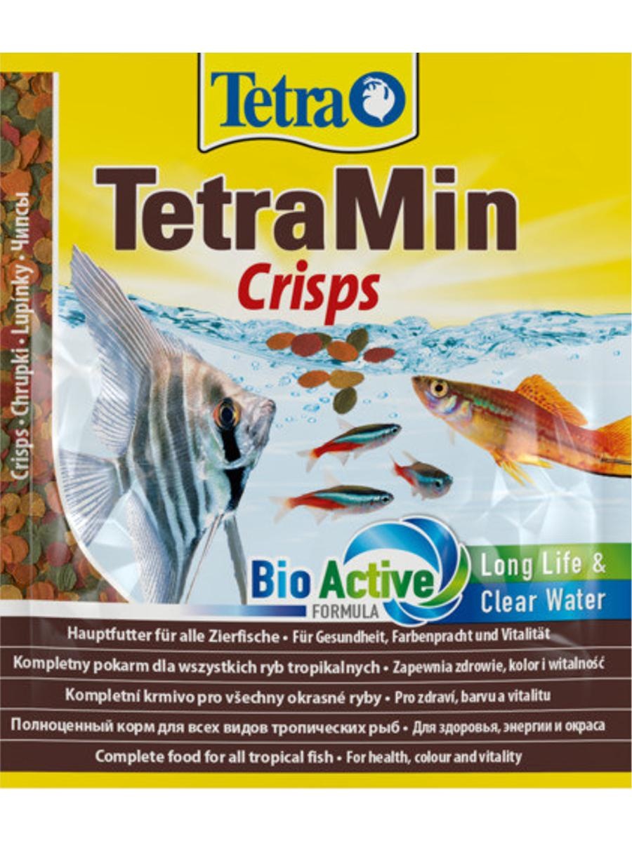 Корм для декоративных рыб TETRA TetraMin Crisps, чипсы, 12 г
