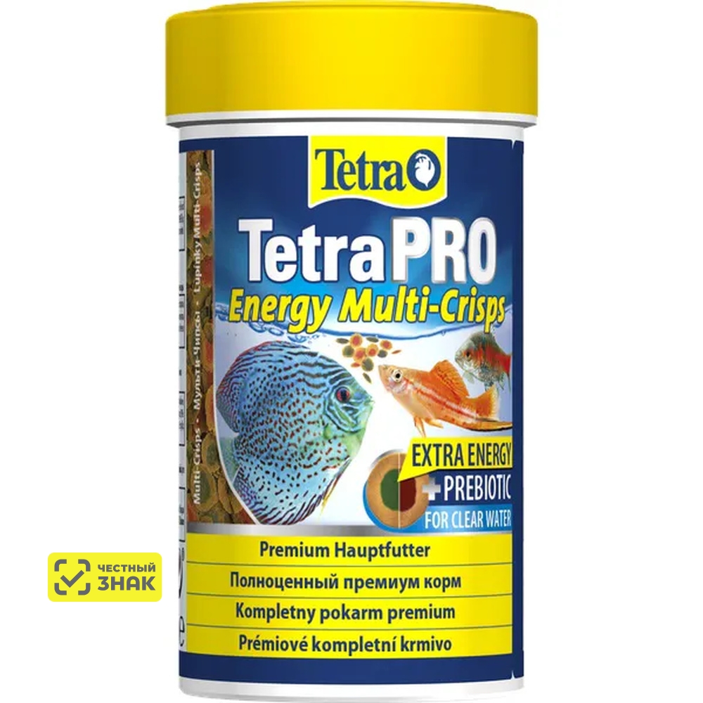 TETRA PRO ENERGY корм чипсы для всех видов рыб для дополнительной энергии (12 гр)
