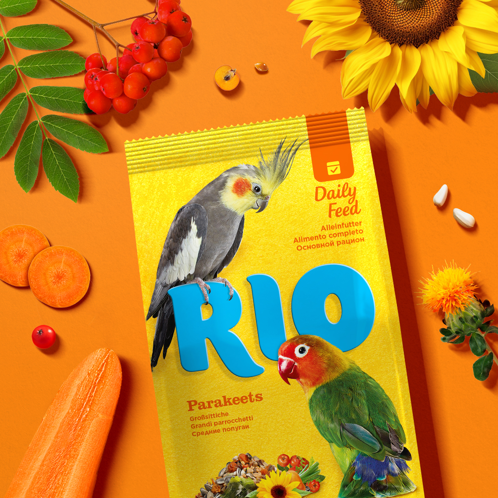 RIO Корм для средних попугаев, 500 гр. 2