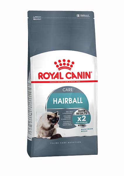 Сухой корм ROYAL CANIN HAIRBALL CARE для взрослых кошек для вывода шерсти (0,4 кг)
