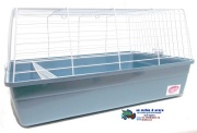 Клетка GC R2 для кроликов, морских свинок и др. 69 x 44.5 x 35.5 см голубая
